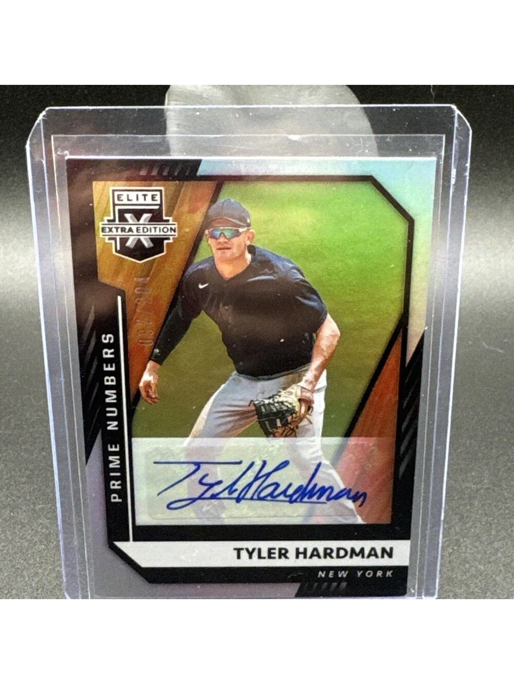 Tyler Hardman Elite Extra Edition No. 153 Autographed Panini 2021 097/204